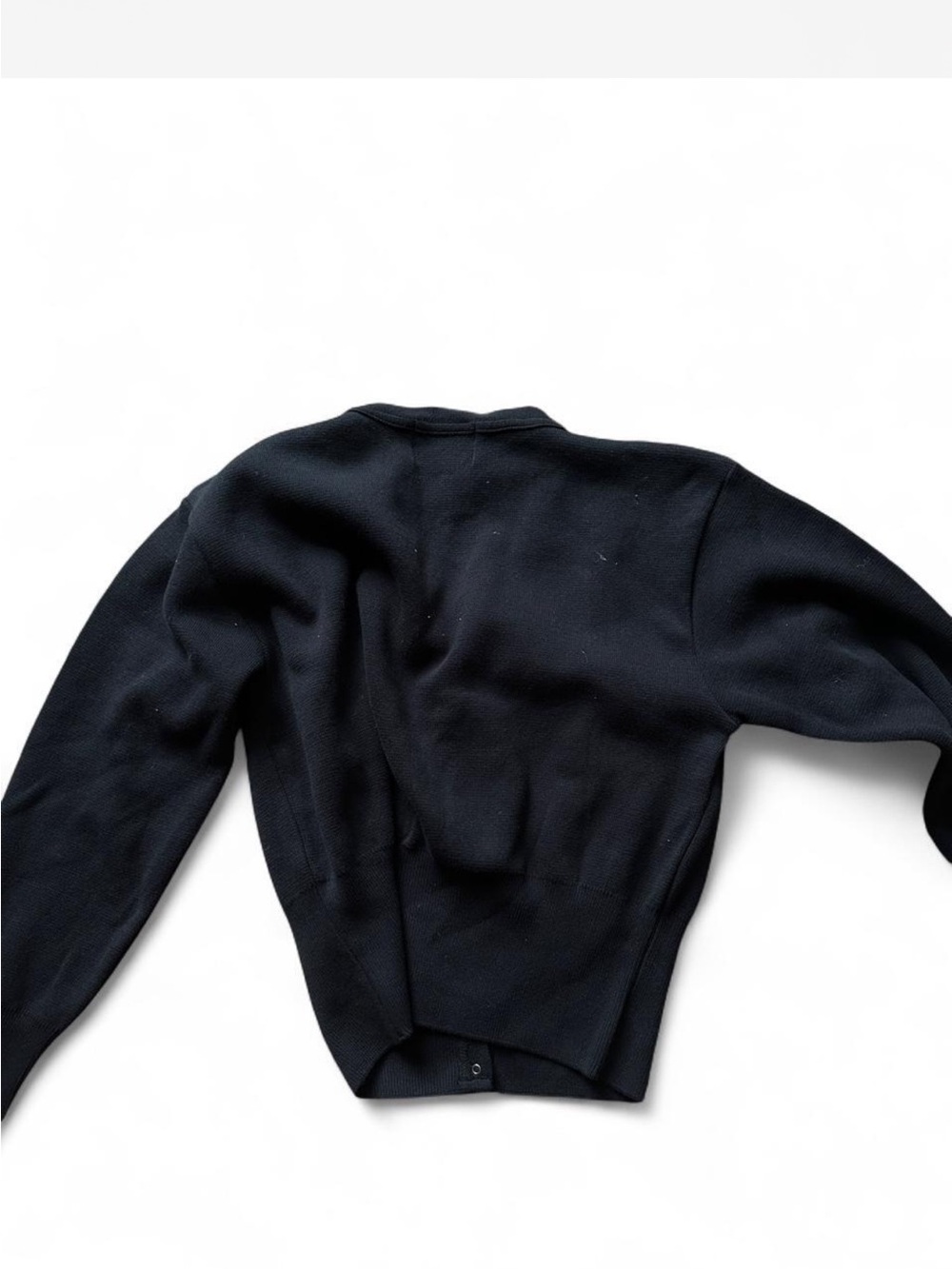 Loup online Black cardigan with button up front #cardigan #buttonup - Picture 3 of 3